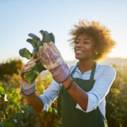 a black woman on the fram