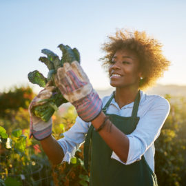 a black woman on the fram