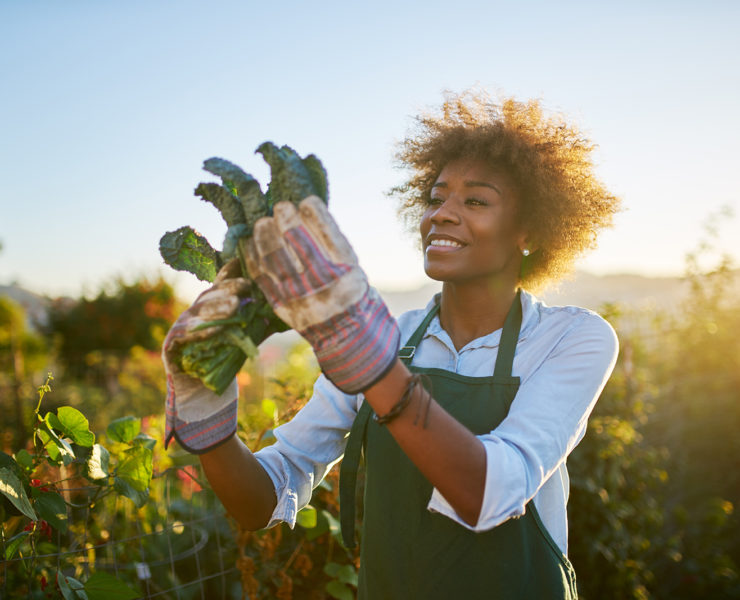 a black woman on the fram
